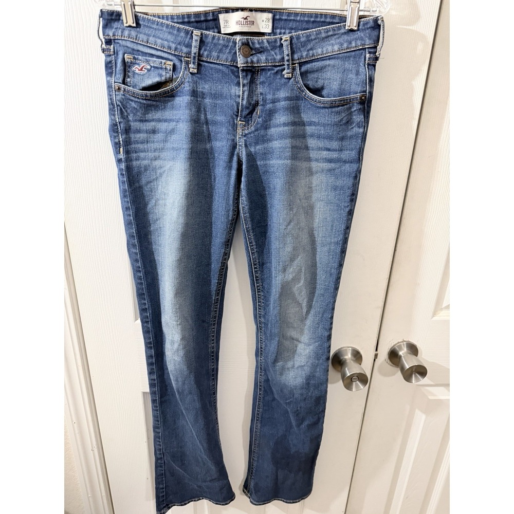 Womens‎ Hollister Blue Jeans Size 7R 28x33